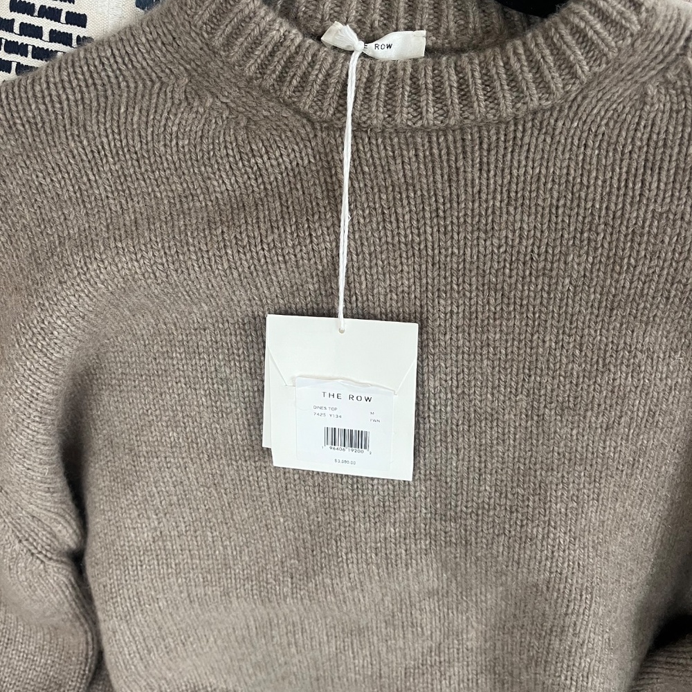 The Row Cashmere Mohair Sweater - Picture 5 of 6